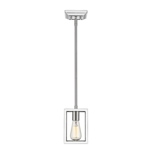 Wesson One Light Mini Pendant in Chrome (62|2072M1LCH)