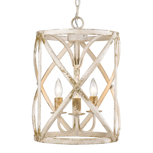 Alcott AI Three Light Pendant in Antique Ivory (62|08903PAI)