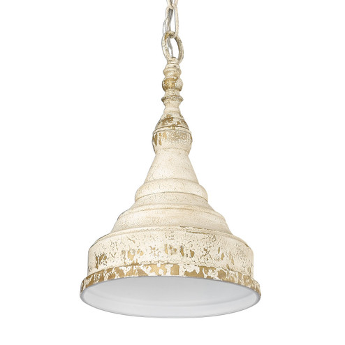 Keating One Light Mini Pendant in Antique Ivory (62|0806SAI)