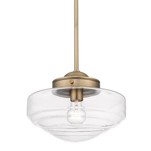 Ingalls One Light Pendant in Modern Brass (62|0508MMBSCLR)