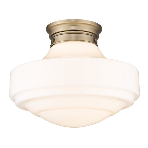 Ingalls MBS One Light Semi-Flush Mount in Modern Brass (62|0508LSFMBSVMG)