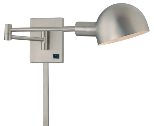 Task Wall Sconces LED Swing Arm Wall Sconce in Matte Brushed Nickel (42|P6003603)