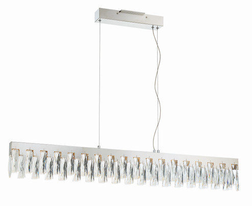 Curio LED Island Pendant in Chrome (42|P5337077L)