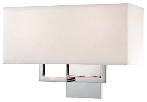 George Kovacs Two Light Wall Sconce in Chrome (42|P472077)