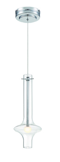 Bottleneck LED Pendant in Chrome (42|P22077L)