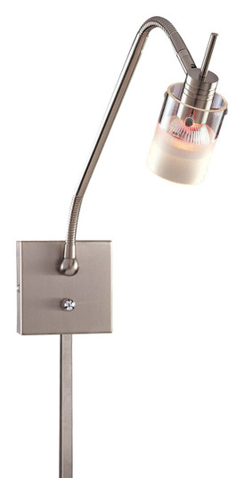 Pierce LED Wall Lamp in Brushed Nickel (42|P220084)
