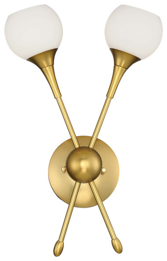 Pontil Two Light Wall Sconce in Honey Gold (42|P1802248)