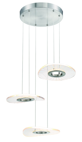 Light Ray LED Pendant in Brushed Nickel (42|P1783084L)