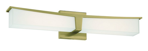 Plane LED Bath in Honey Gold (42|P1533248L)