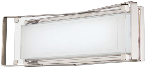Crystal Clear LED Bath in Polished Nickel (42|P1183613L)
