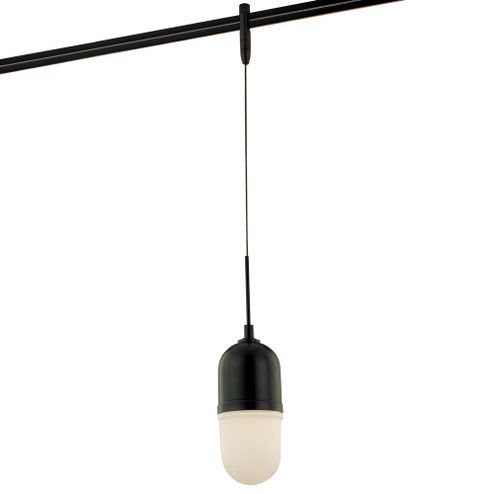 Gk Lightrail One Light Pendant Head in Black Gloss (42|GKTH044566C)