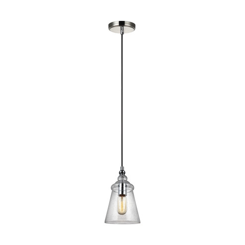 Loras One Light Pendant in Chrome (1|P1449CH)