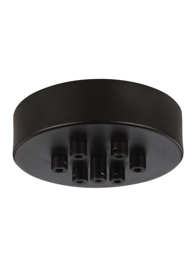 Multi-Port Canopies Seven Light Multi-Port Canopy with Swag Hooks in Oil Rubbed Bronze (1|MPC07ORB)
