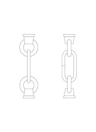 Replacement Chain Link and Loop in Chrome (1|912205)