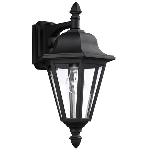 Brentwood One Light Outdoor Wall Lantern in Black (1|882512)