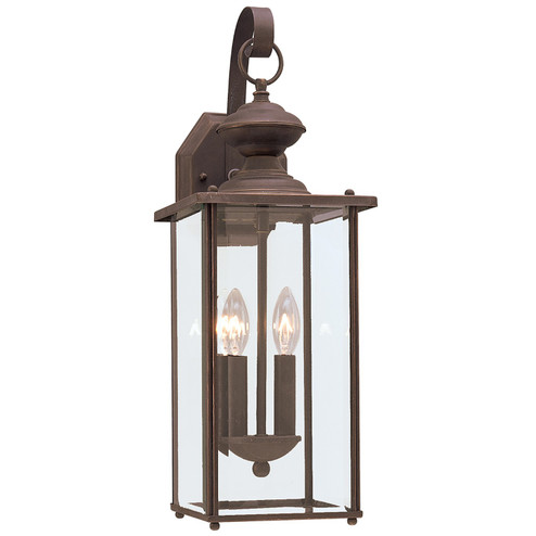 Jamestowne Two Light Outdoor Wall Lantern in Antique Bronze (1|846871)