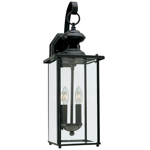 Jamestowne Two Light Outdoor Wall Lantern in Black (1|846812)