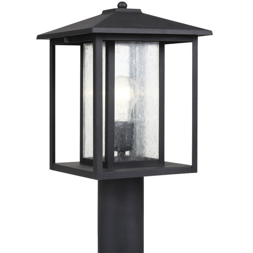 Hunnington One Light Outdoor Post Lantern in Black (1|8202712)