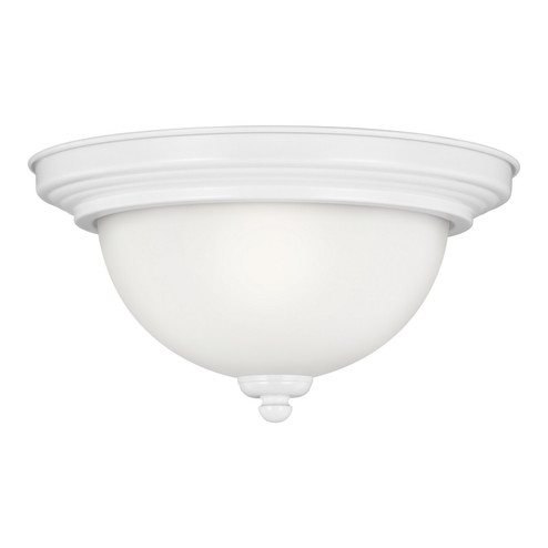 Geary One Light Flush Mount in White (1|77063EN315)