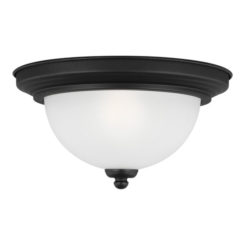Geary One Light Flush Mount in Midnight Black (1|77063112)