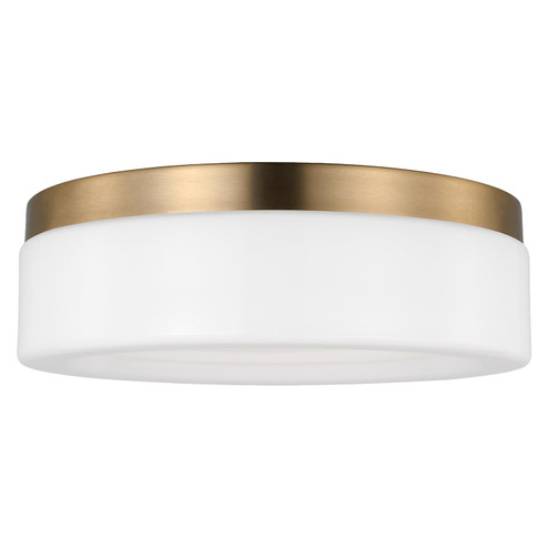 Rhett LED Flush Mount in Satin Brass (1|7569093S848)