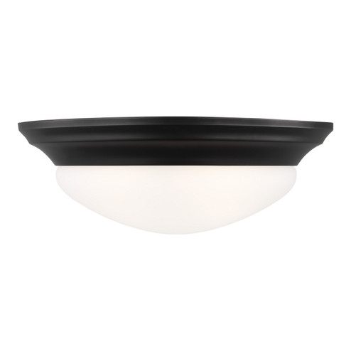 Nash Two Light Flush Mount in Midnight Black (1|75435112)