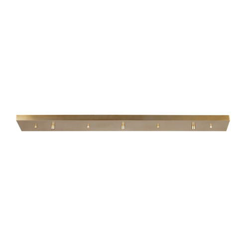 Multi-Port Canopy Three Light Linear Canopy in Satin Brass (1|7449603848)