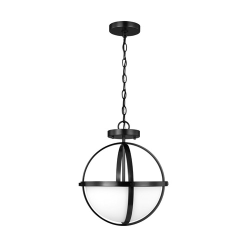 Alturas Three Light Pendant in Midnight Black (1|6624603112)