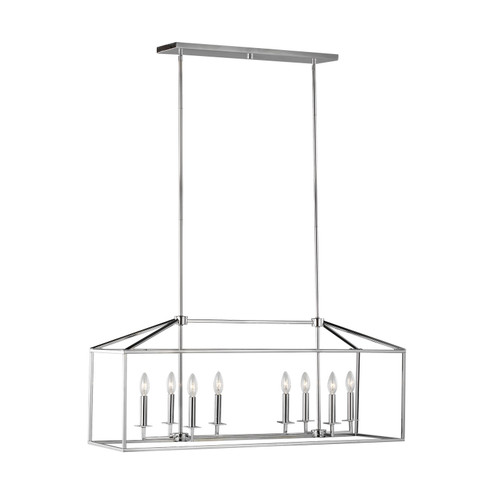Perryton Eight Light Island Pendant in Chrome (1|6615008EN05)