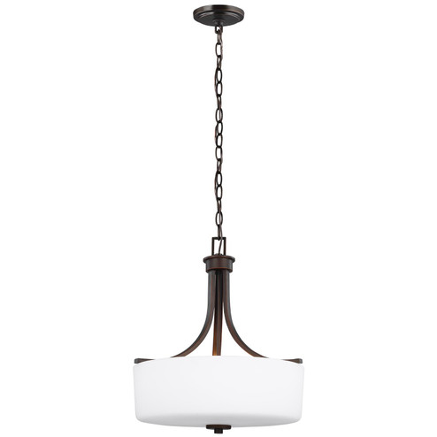 Canfield Three Light Pendant in Bronze (1|6528803EN3710)