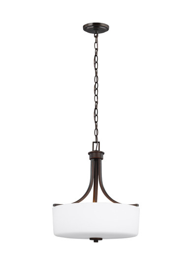 Canfield Three Light Pendant in Bronze (1|6528803710)