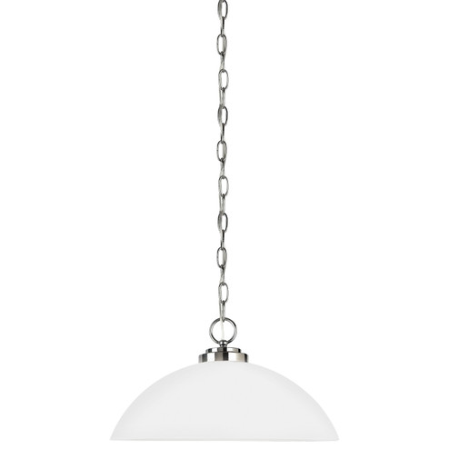 Oslo One Light Pendant in Chrome (1|65160EN305)