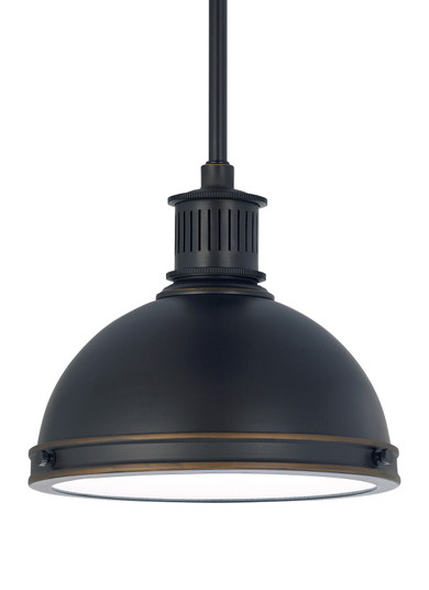 Pratt Street Metal One Light Pendant in Autumn Bronze (1|65085EN3715)