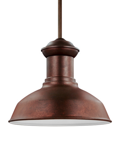 Fredricksburg LED Outdoor Pendant in Weathered Copper (1|6247701EN344)