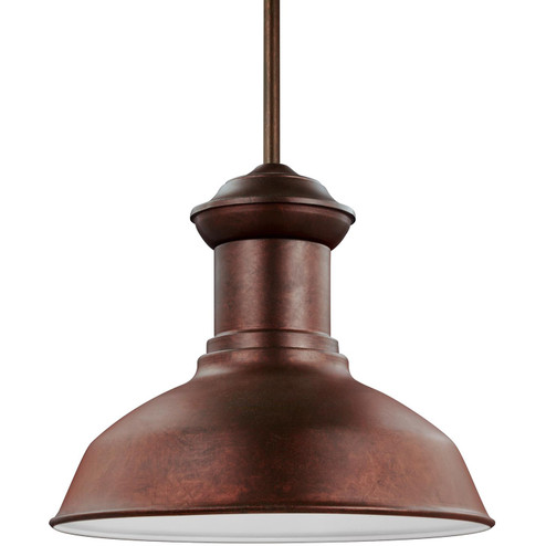 Fredricksburg LED Outdoor Pendant in Weathered Copper (1|6247701EN344)