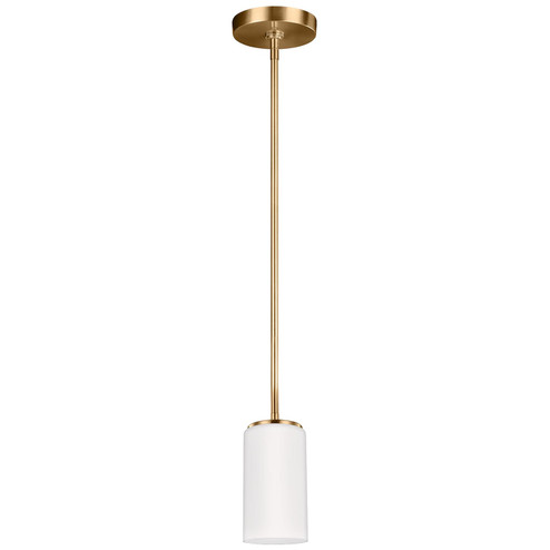 Alturas One Light Mini-Pendant in Satin Brass (1|6124601EN3848)