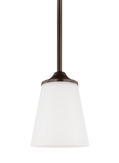 Hanford One Light Mini-Pendant in Bronze (1|6124501EN3710)