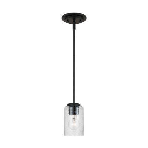 Oslo One Light Mini-Pendant in Midnight Black (1|61170112)