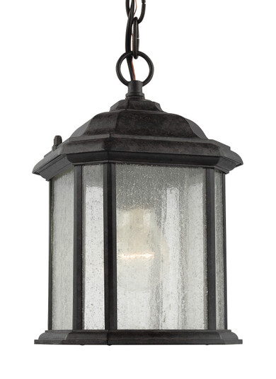 Kent One Light Outdoor Semi-Flush Convertible Pendant in Oxford Bronze (1|60029746)