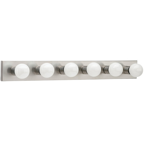 Center Stage Six Light Wall / Bath in Brushed Stainless (1|473998)