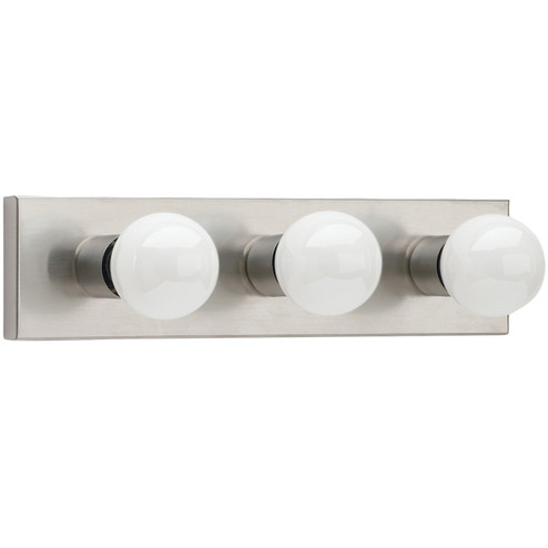 Center Stage Three Light Wall / Bath in Brushed Stainless (1|473798)