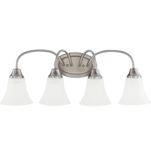 Holman Four Light Wall / Bath in Brushed Nickel (1|44808962)