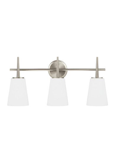 Driscoll Three Light Wall / Bath in Brushed Nickel (1|4440403EN3962)