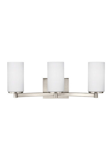 Hettinger Three Light Wall / Bath in Brushed Nickel (1|4439103962)