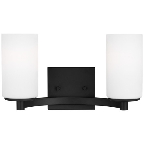 Hettinger Two Light Wall / Bath in Midnight Black (1|4439102EN3112)