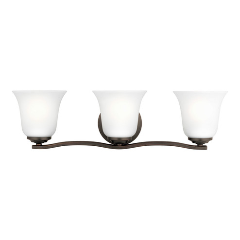 Emmons Three Light Wall / Bath in Bronze (1|4439003710)