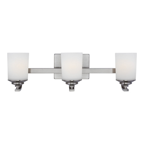Kemal Three Light Wall / Bath in Brushed Nickel (1|4430703962)