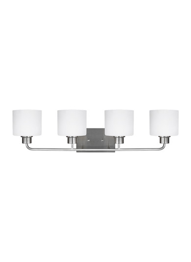 Canfield Four Light Wall / Bath in Brushed Nickel (1|4428804962)