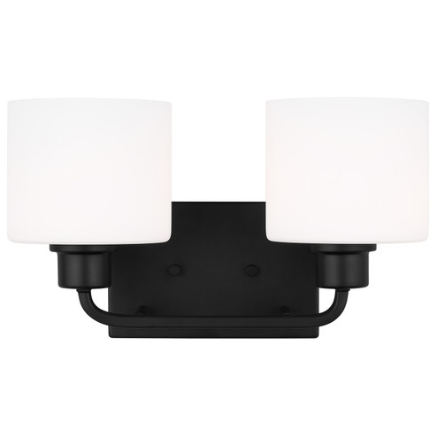 Canfield Two Light Wall / Bath in Midnight Black (1|4428802112)