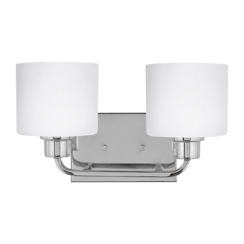 Canfield Two Light Wall / Bath in Chrome (1|442880205)